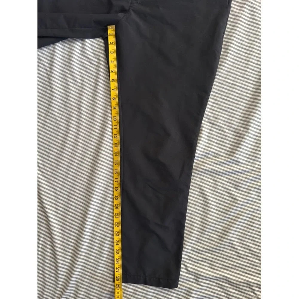 Banana Republic Men's 36x29 Black Performance Stretch Dress Pants Slim Fit
